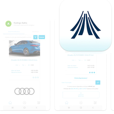 Четыре моб. приложения для диллера авто в Южной Америке
